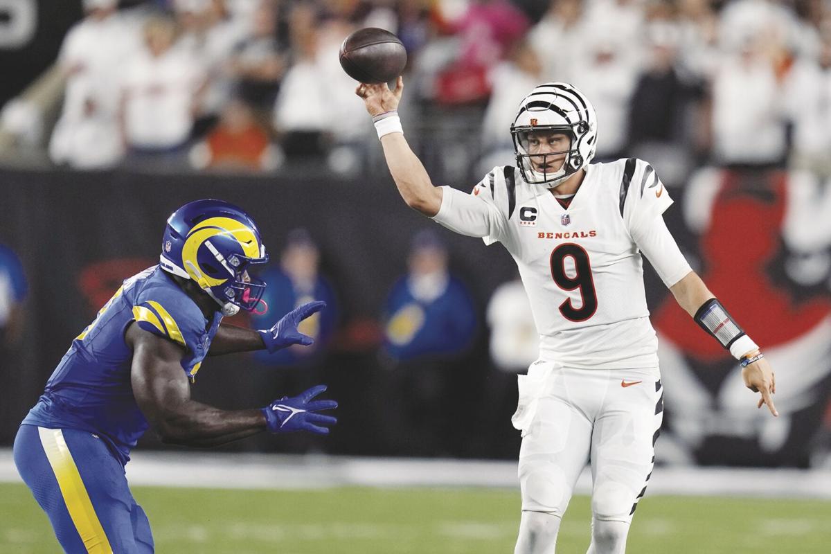 Joe Burrow shakes off calf injury, throws for a season-high 259 yards as  Bengals beat the Rams 19-16