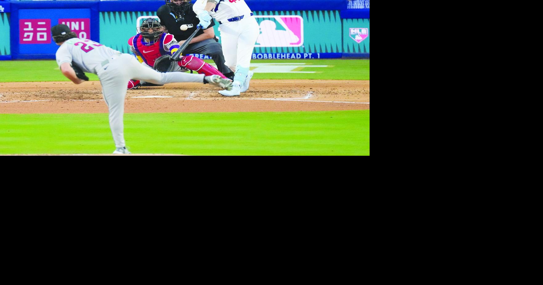 Pages’ 3-run shot sparks Dodgers’ opening-day win | Sports | avpress.com