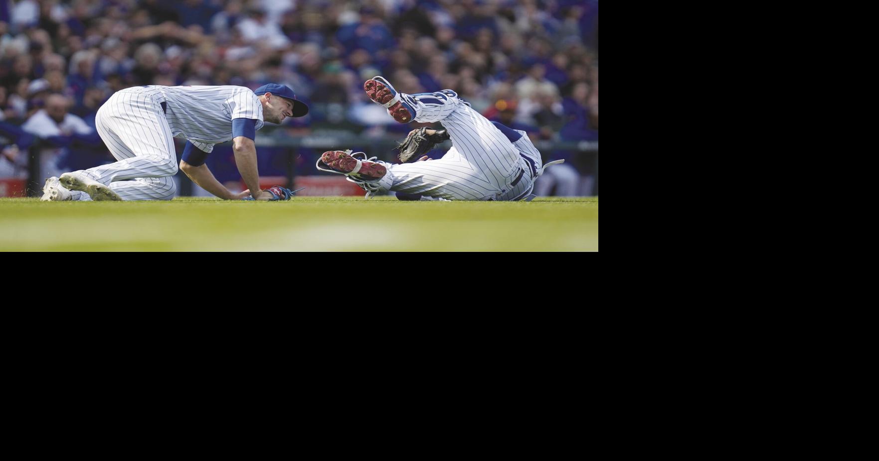 Collision ends Smyly perfect game bid Cubs top Dodgers