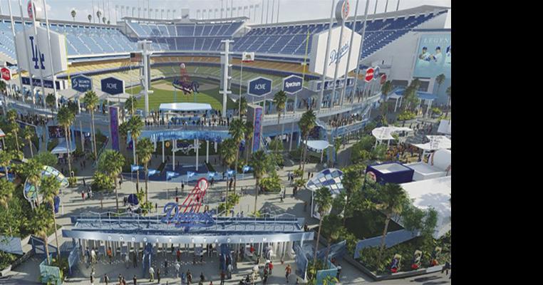 $100 million dollar renovations at Dodger Stadium