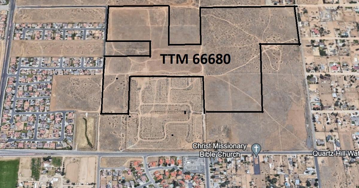 Tentative tract map is OK’d for residential lots | News | avpress.com