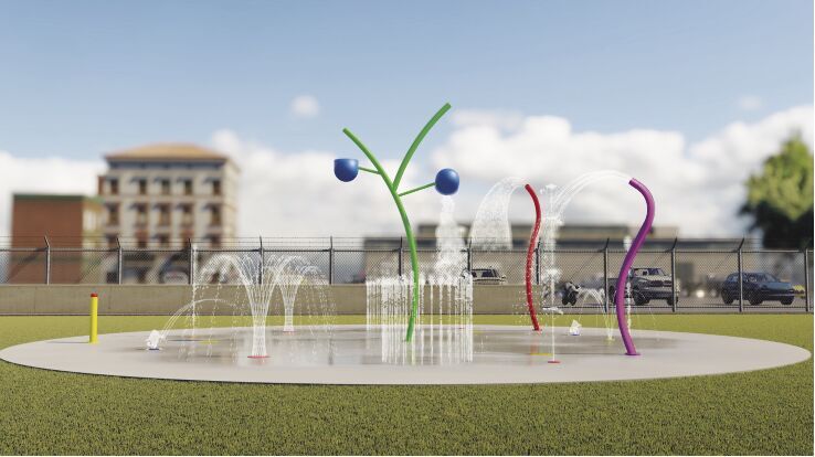 Principal Park Fountain  Waters Edge Aquatic Design