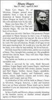 Obituary: Shane Hagey, 1967-2023