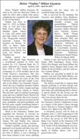 Obituary: Helen Guymon, 1935-2023