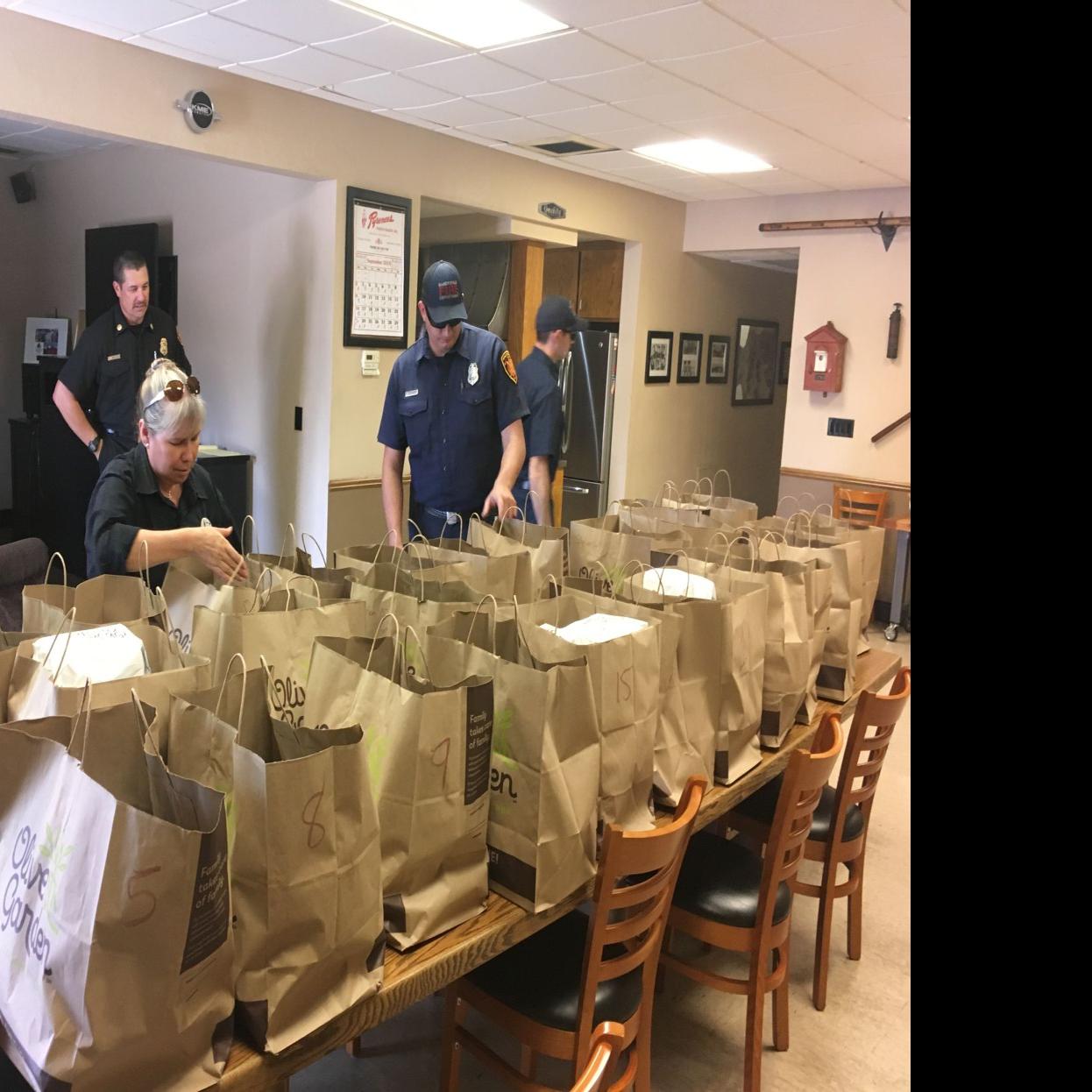 Olive Garden Delivers Meals To All Bakersfield Firefighters For