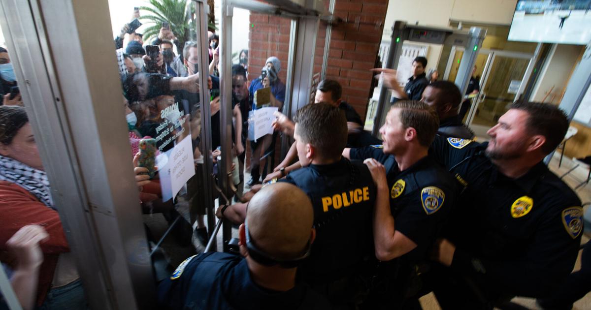 BPD makes arrests at City Hall South amid pro-Palestinian protests, heightened security measures