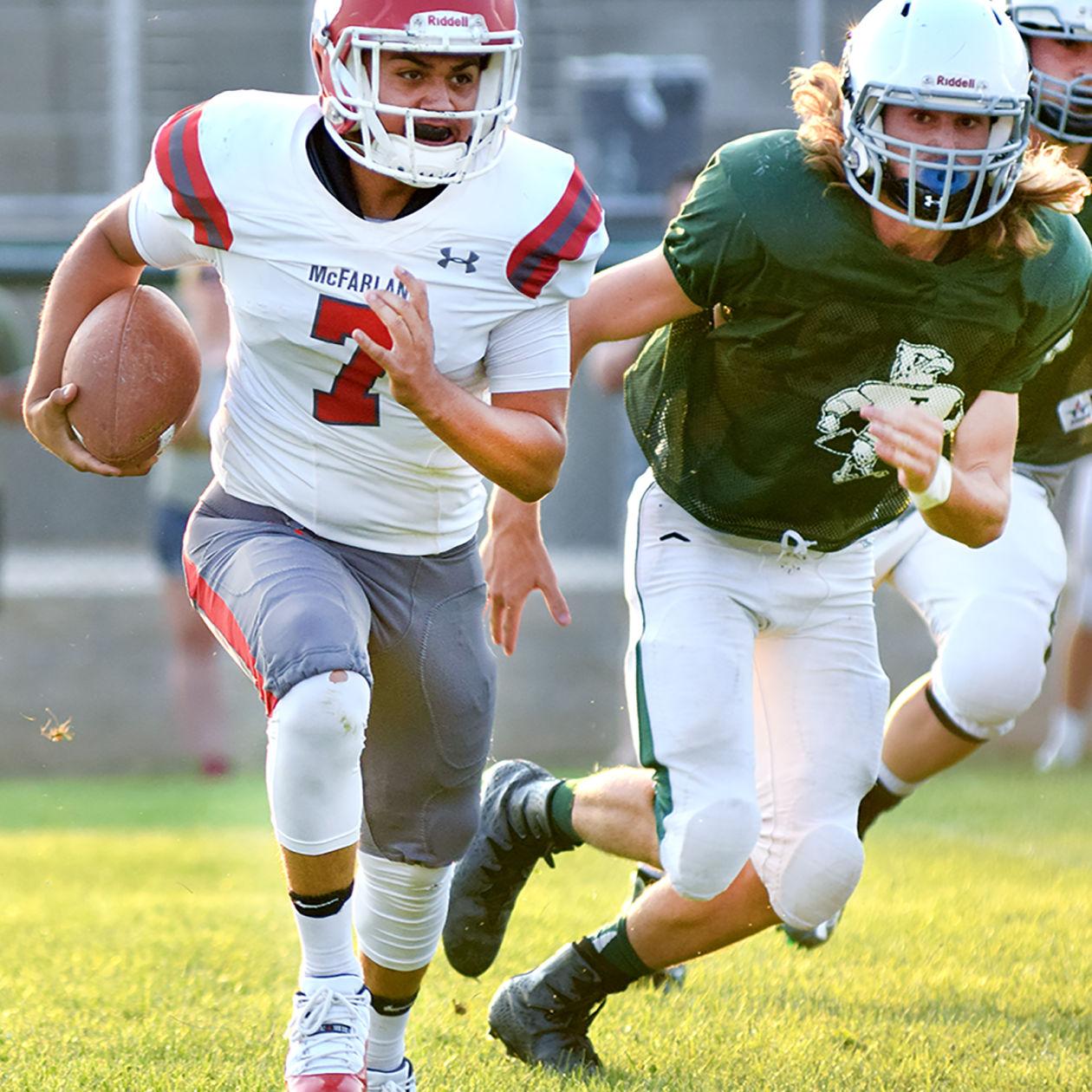Mcfarland Defense Holds Strong In Scrimmage Victory Over Templeton