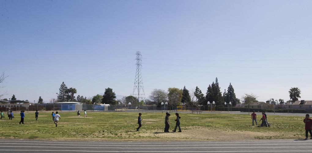 Eissler Elementary students help plant three new trees to bring shade