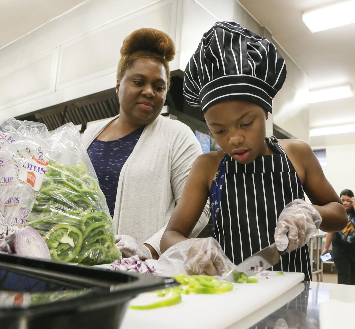 Greenfield Union School District kids try their hands at being chefs