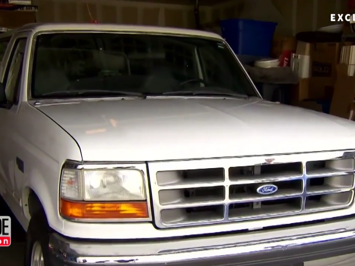 O J Simpson S White Bronco Has Been Found News Bakersfield Com O J Simpson S White Bronco Has Been Found News Bakersfield Com