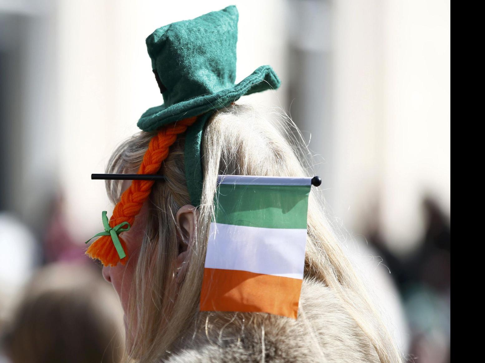 Why do people wear green on St. Patrick's Day?