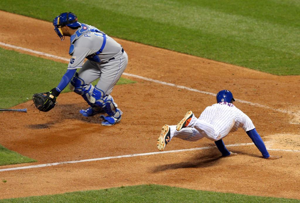 Wright drives in four as Mets rout Royals in Game 3 of World Series, Sports