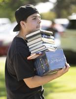 PHOTO GALLERY: CAPK book giveaway draws big crowd