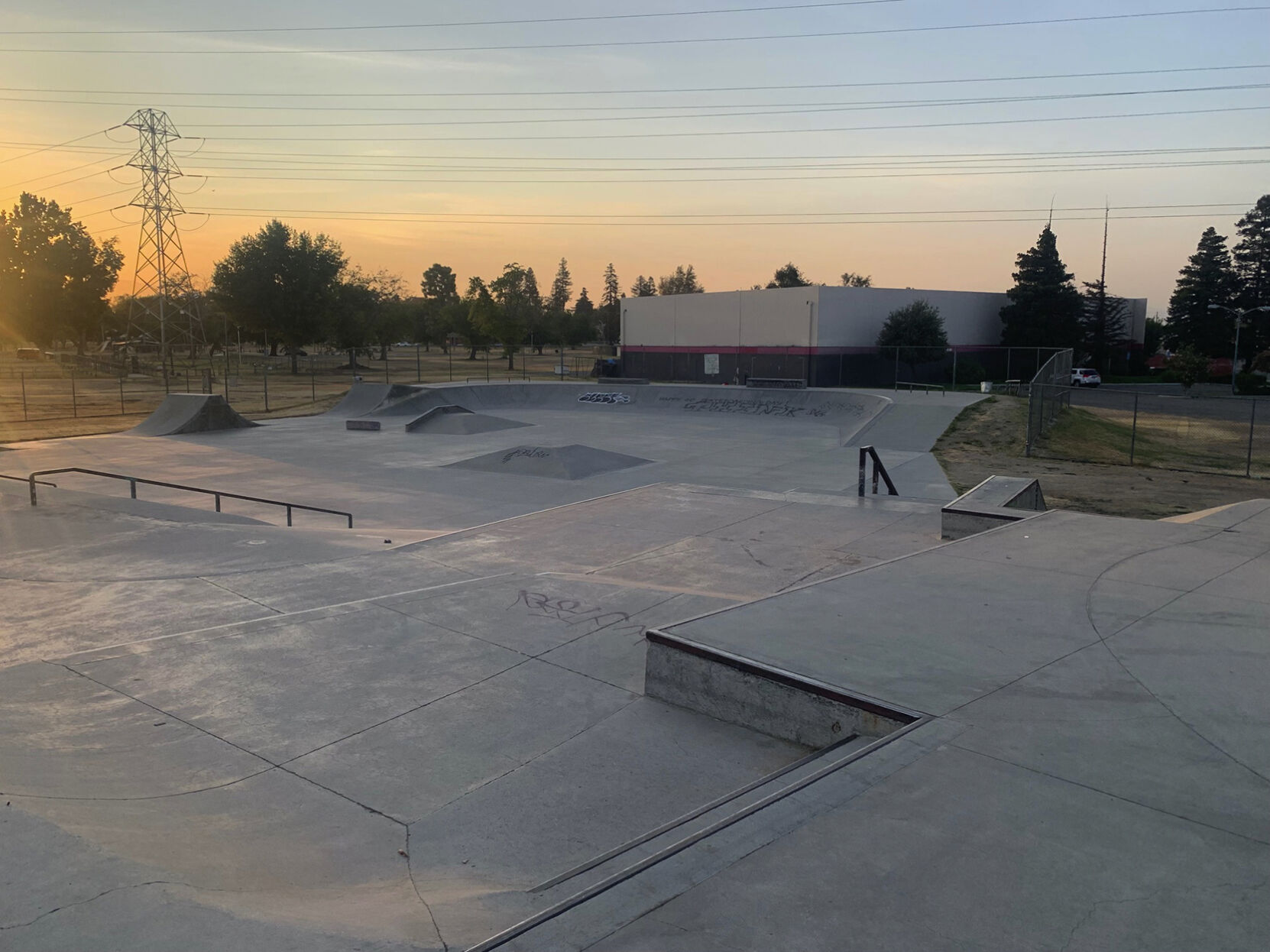 vans skatepark bakersfield