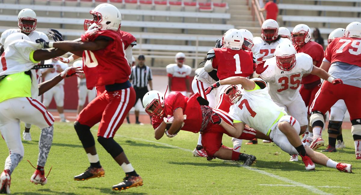 Bakersfield College Renegades Football Scrimmage Game, Saturday