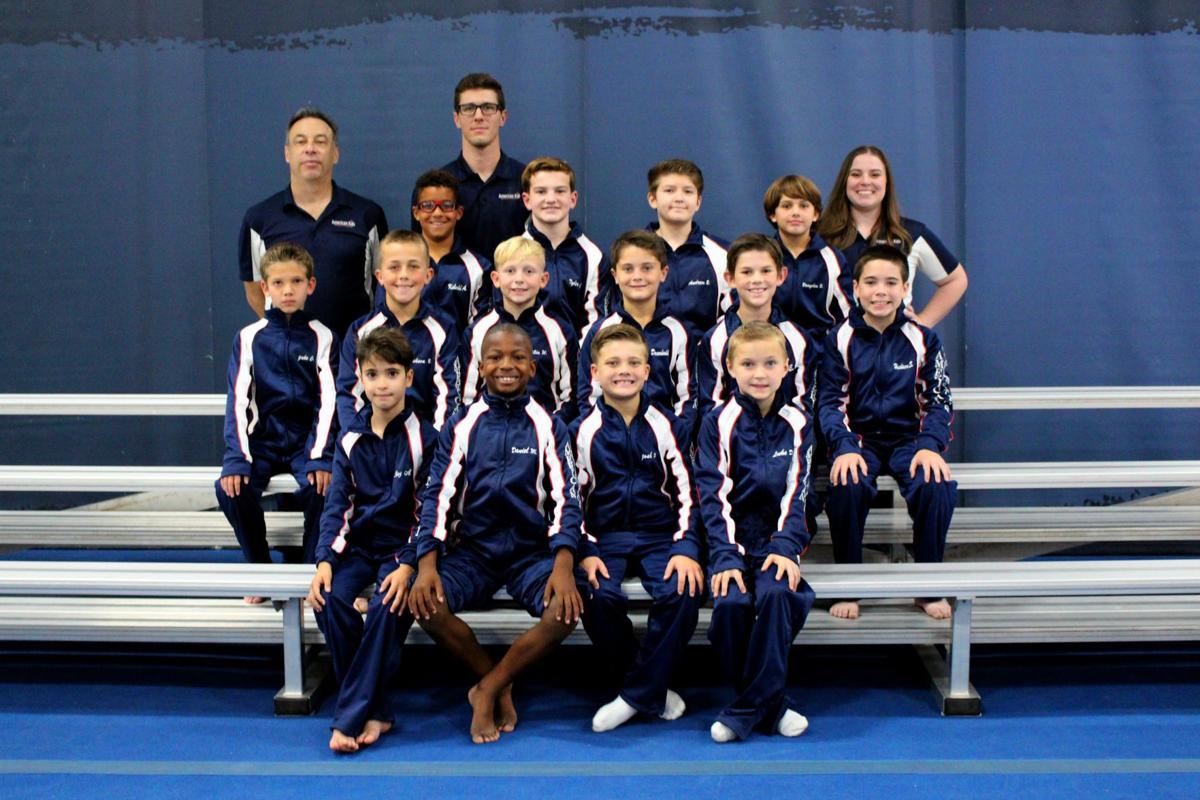 American Kids Sports Center’s boys gymnastics team competes in San