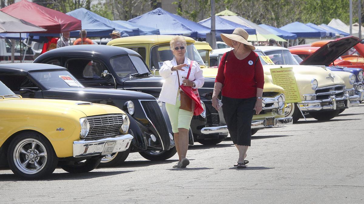 Threeday street rod car show is happening all weekend at the Kern