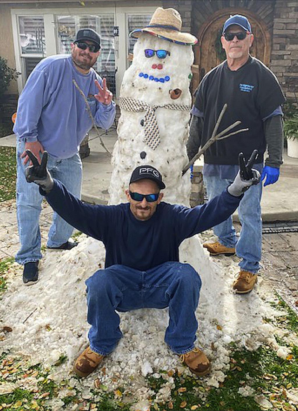 STEVE FLORES: Do you want to build a snowman?