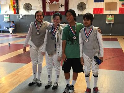 Local fencer wins gold medal at SoCal tournament