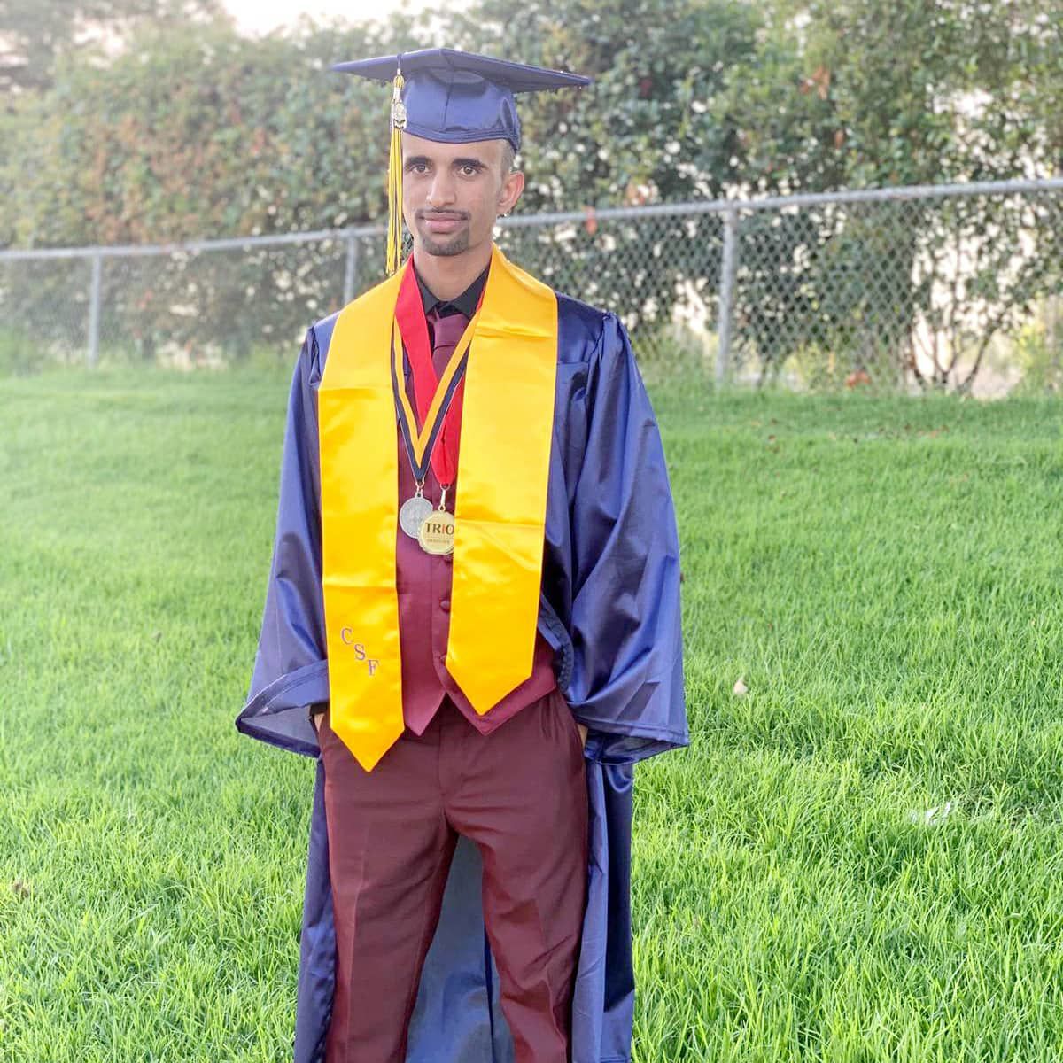 2020 Graduate: Shafter High School - Ibrahim Ali | Virtual Graduations ...