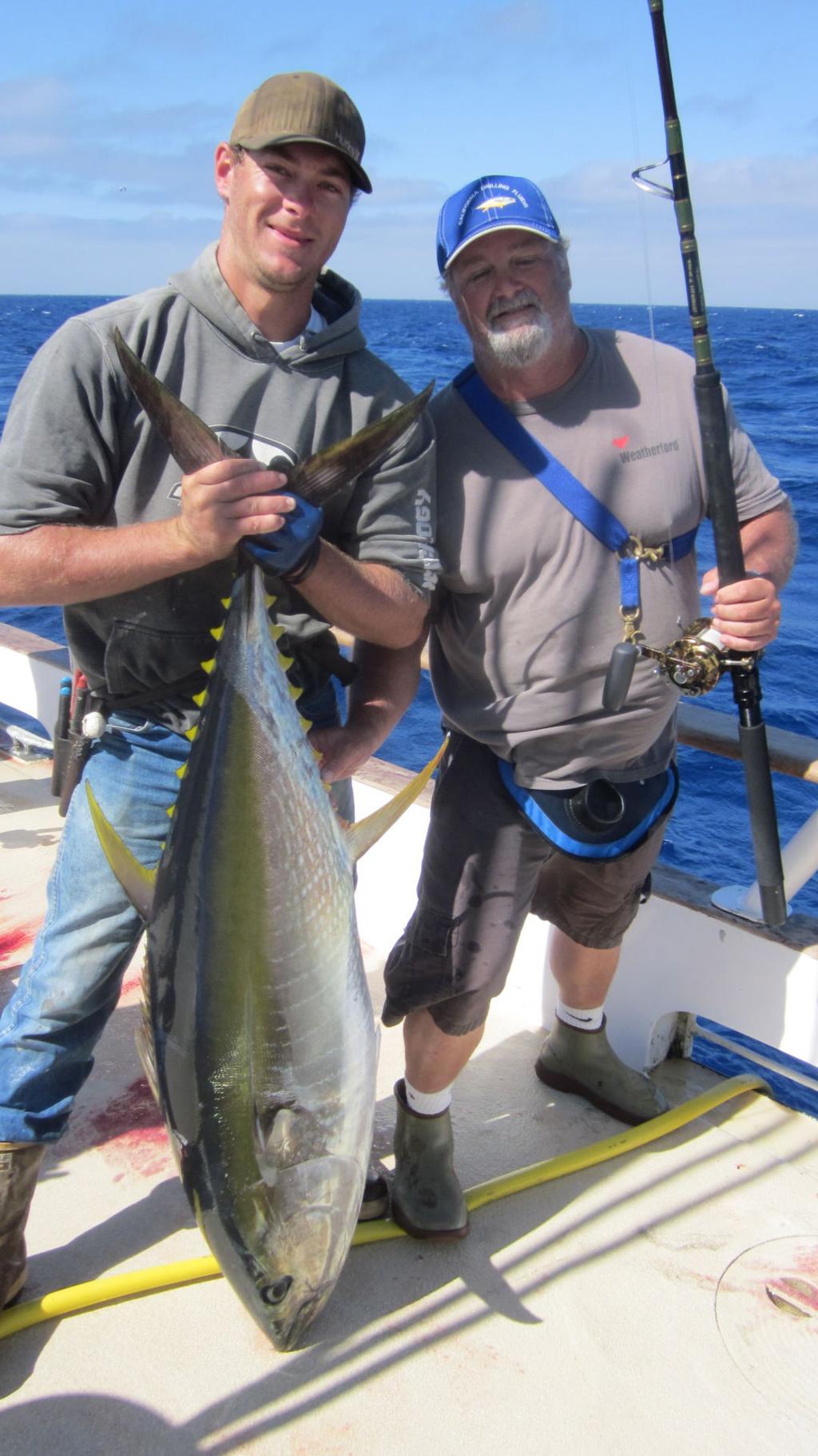 MERLO: Local fishermen declare war on tuna at Battle Island, Sports