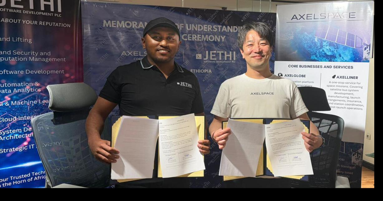 Axelspace Signs MoU with Ethiopian Company to Address Social Challenges through the Utilization of Satellite Data