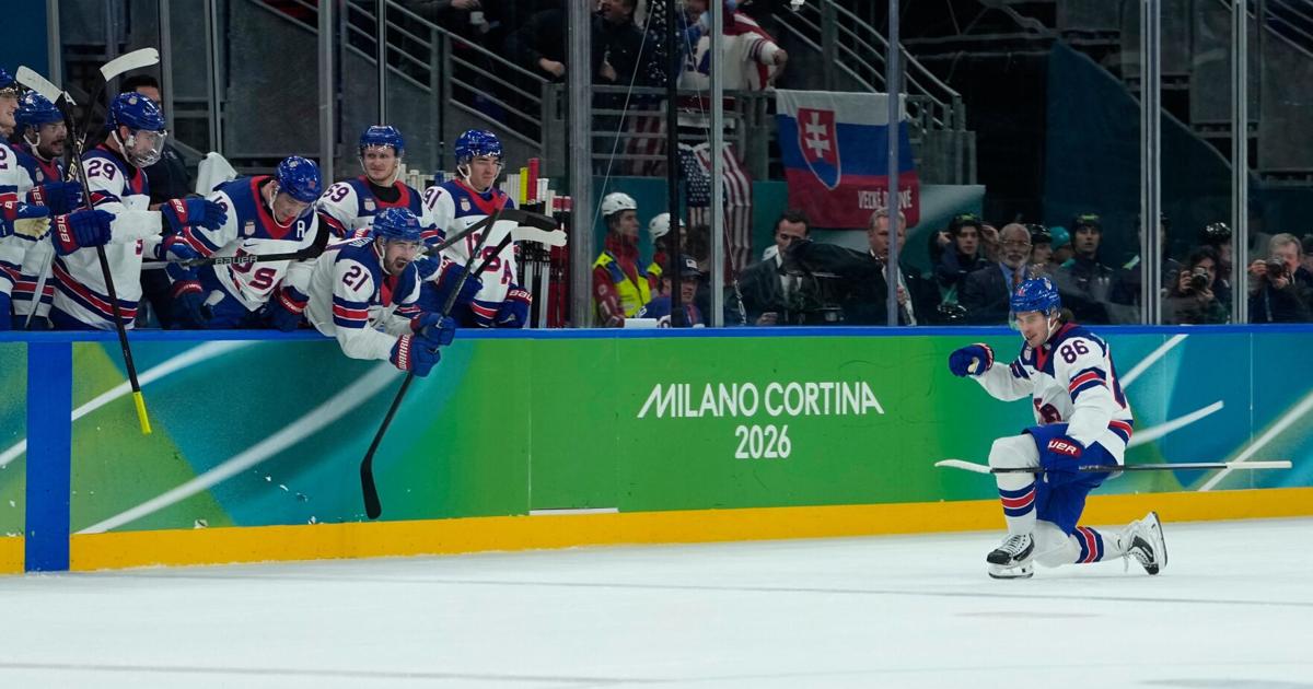 APTOPIX Milan Cortina Olympics Ice Hockey