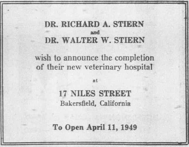 Stiern Veterinary Hospital Caring for Bakersfield’s animal community