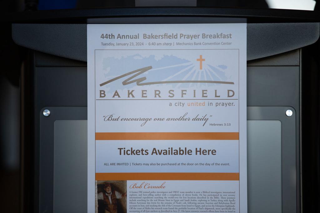 Bakersfield's 44th Prayer Breakfast set for Jan. 23 | News | bakersfield.com