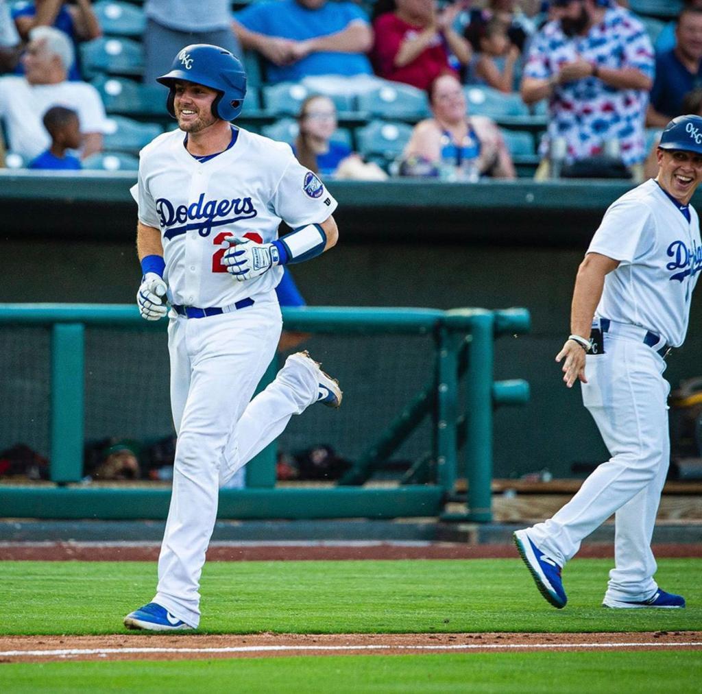 Dodgers promote OKC third baseman Edwin Rios to major leagues