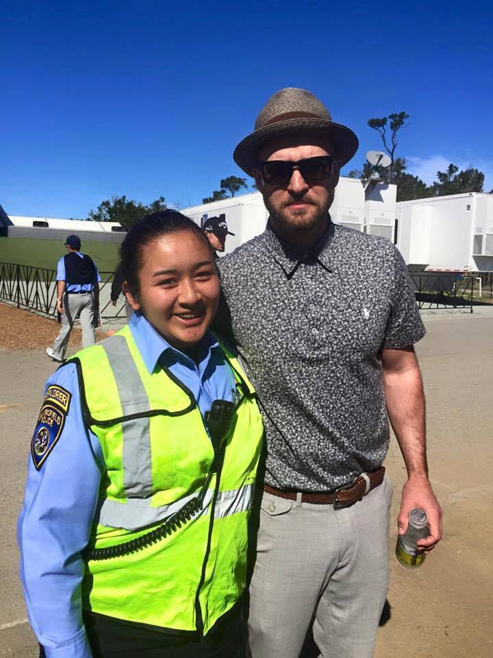 Students in the Bakersfield Police Department's Explorer Program met