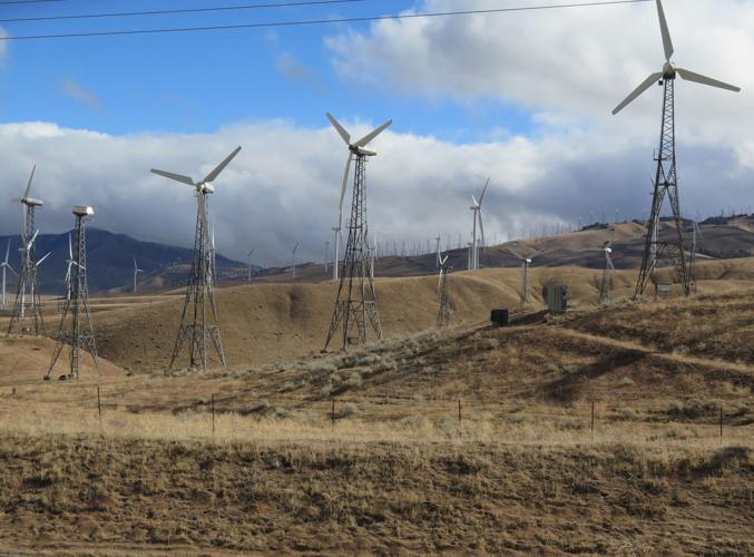 wind turbines in or near tehachapi