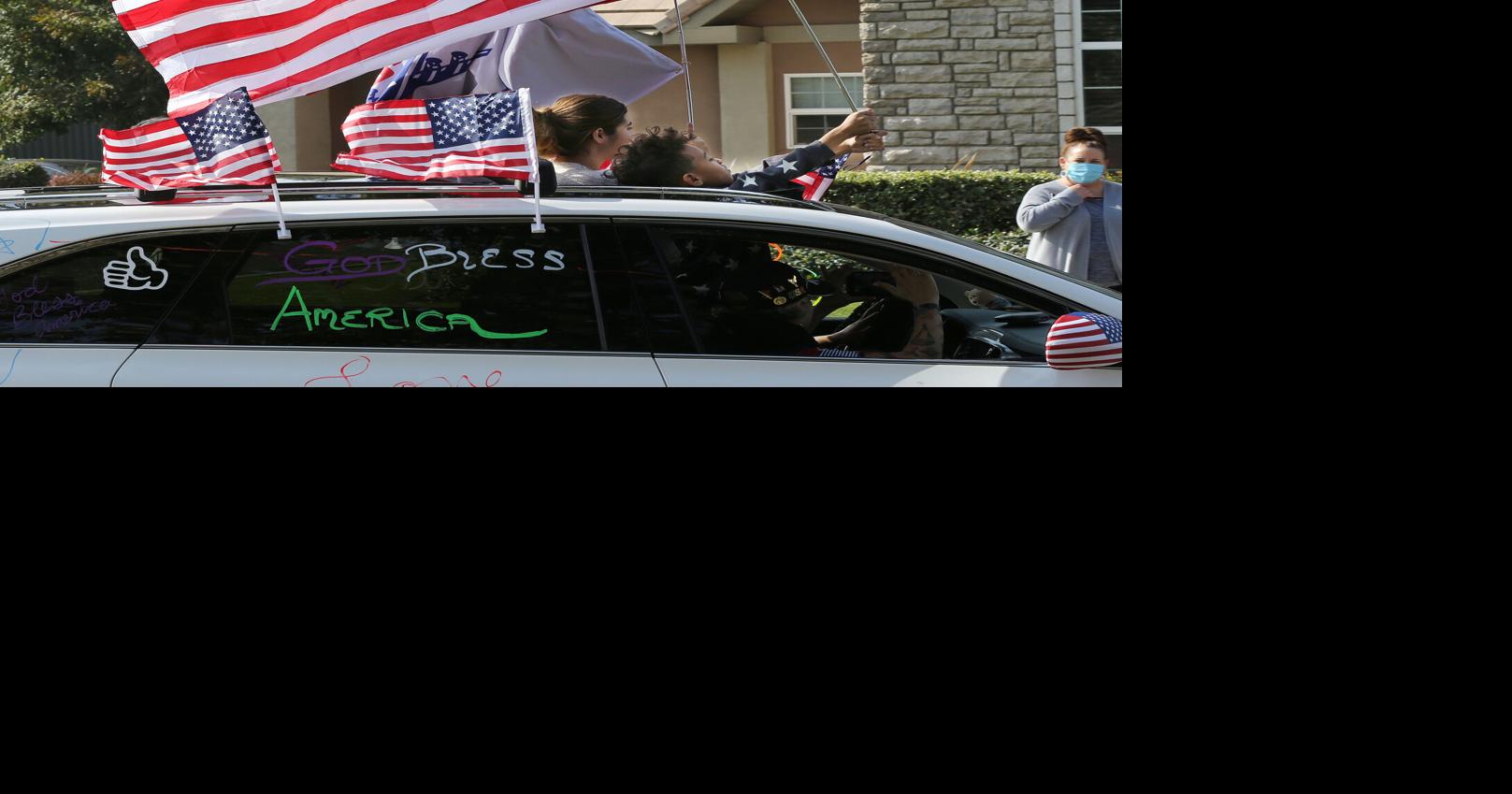Parade of vehicles lifts spirits, honors local veterans News