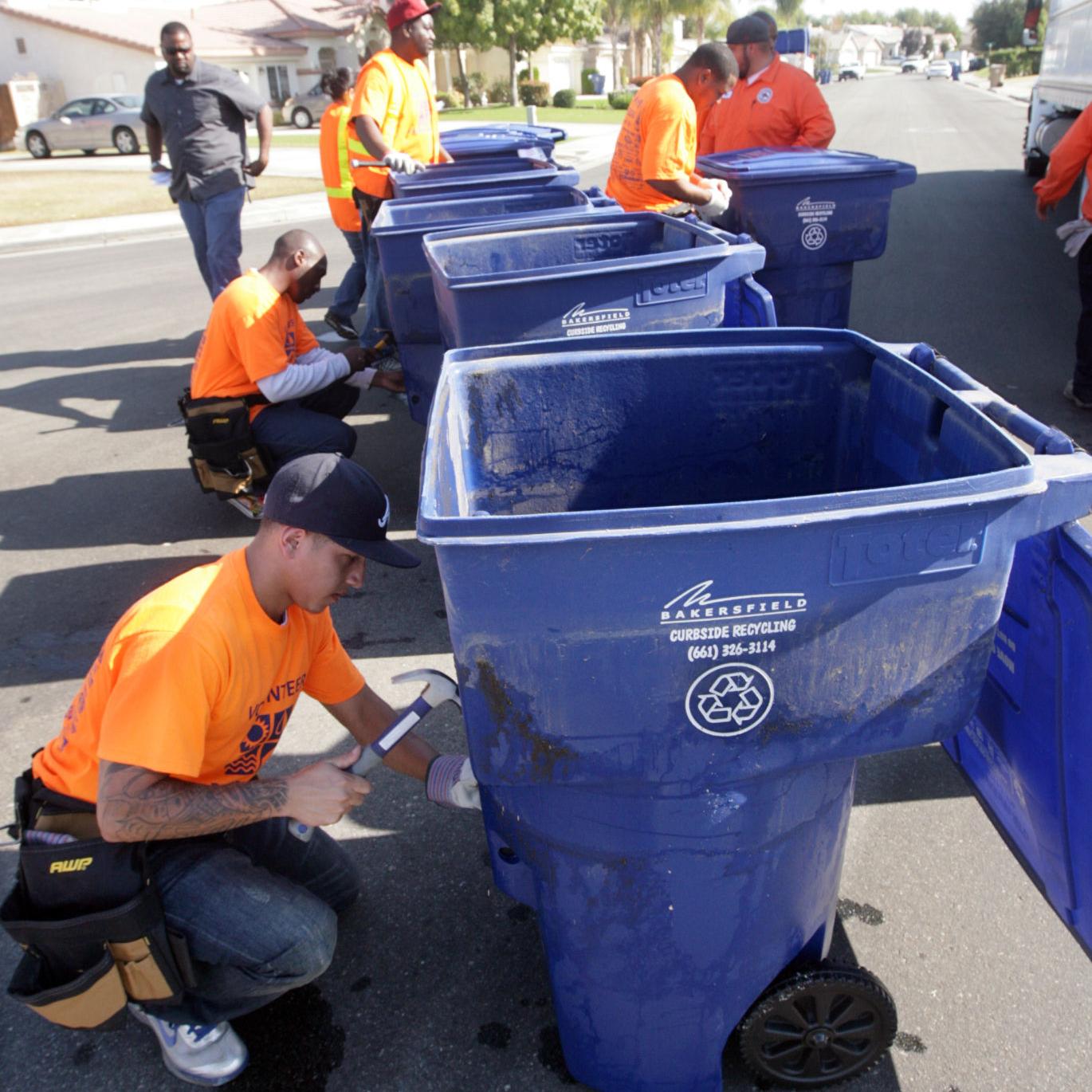 City Of Bakersfield Curbside Recycling Calendar 2021