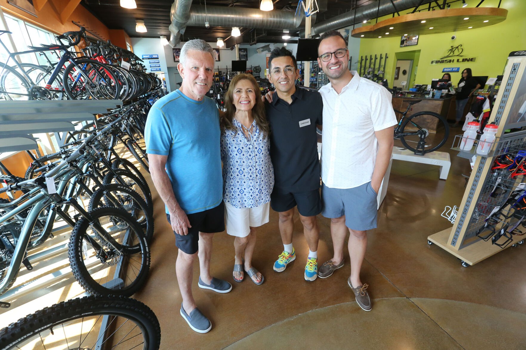 Not just a bike shop Finish Lines new owners look to reengage with local sports community News bakersfield
