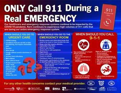 When to call 9-1-1