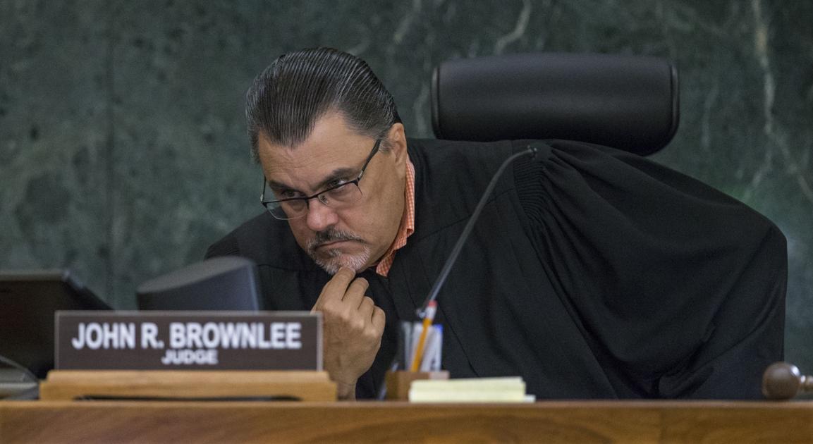 PHOTO GALLERY Judge John Brownlee during the trial of Sabrina Limon