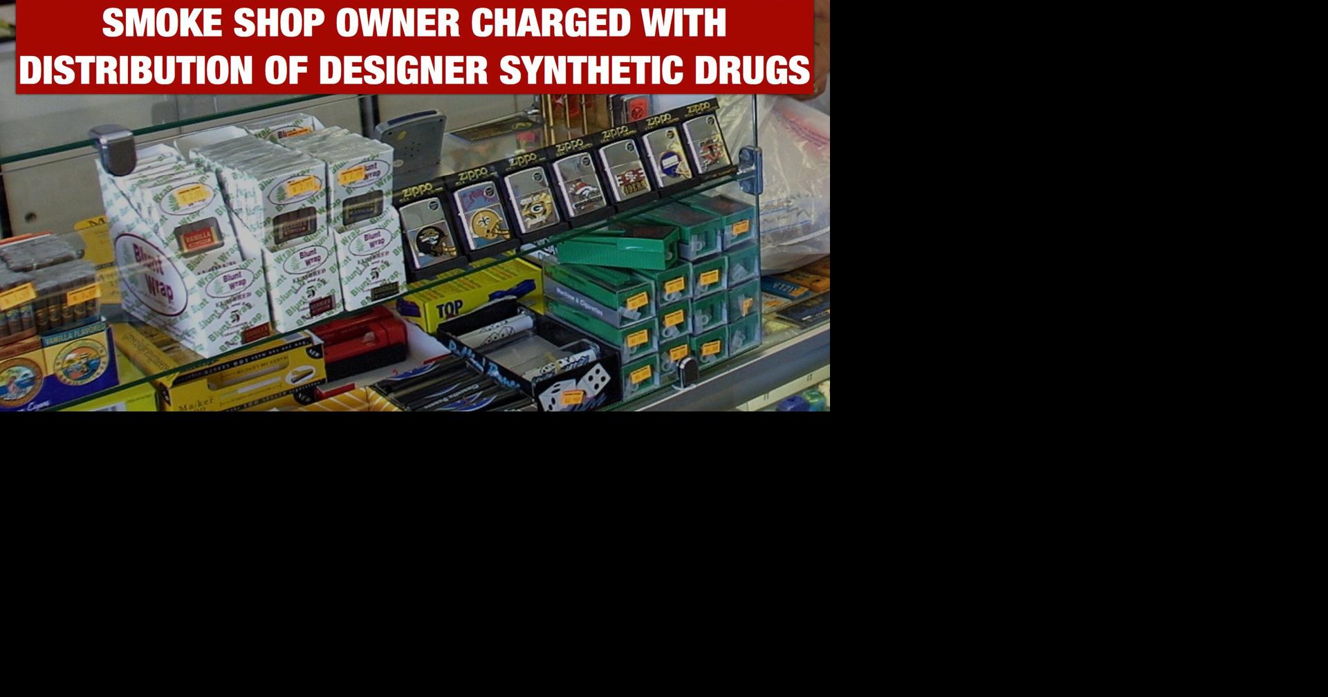 Smoke shop owner charged with distribution of designer synthetic drugs