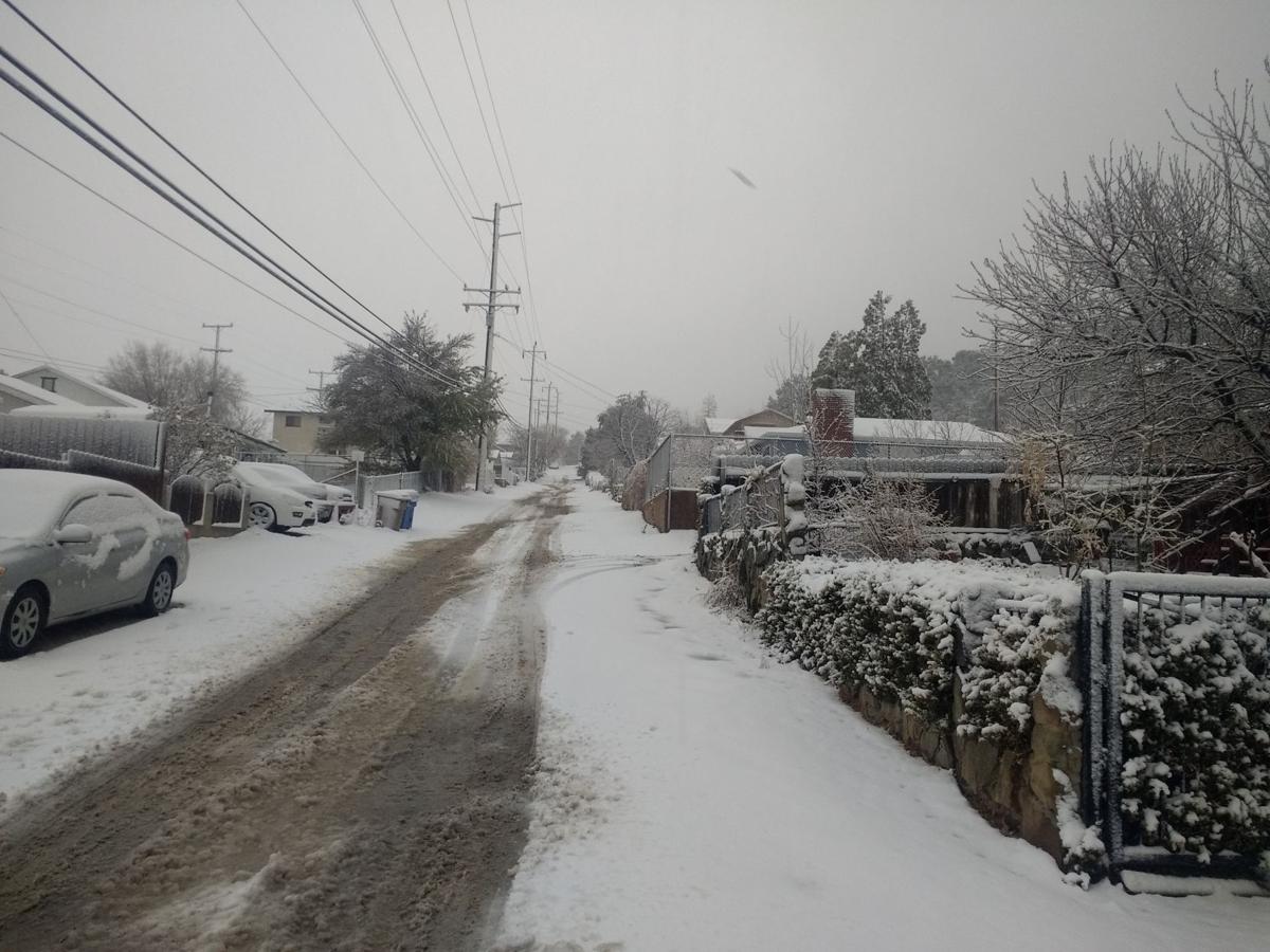 PHOTO GALLERY Snow! Mountains south and east of Bakersfield get coated