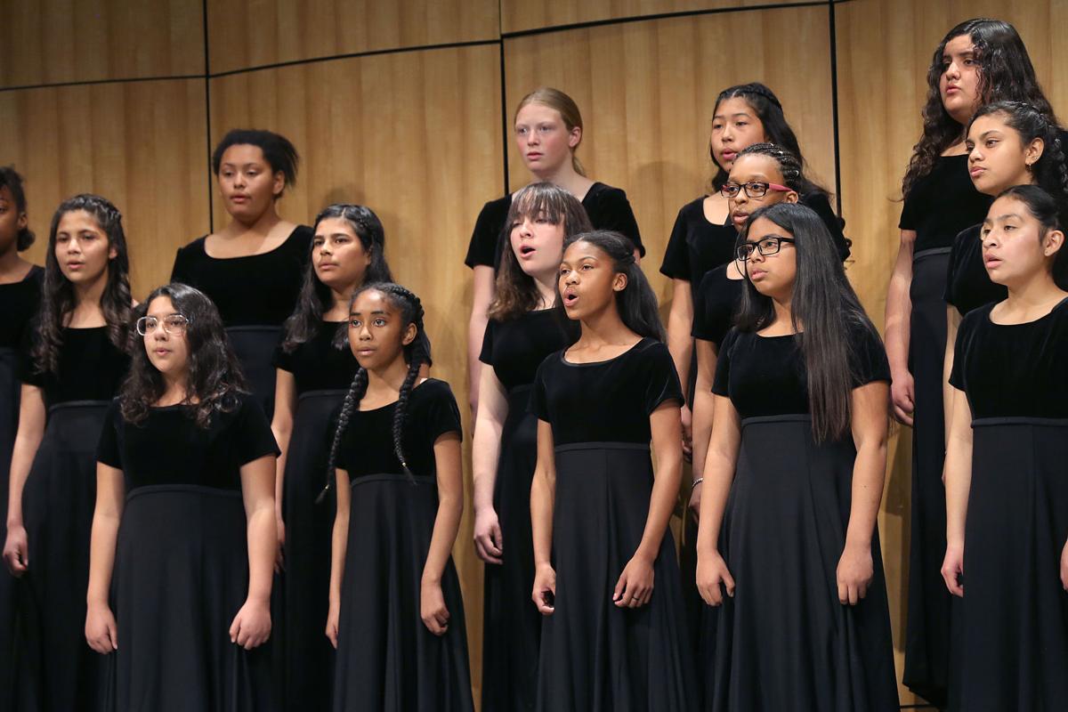 Hundreds of young choir members instructed and assessed at BCSD