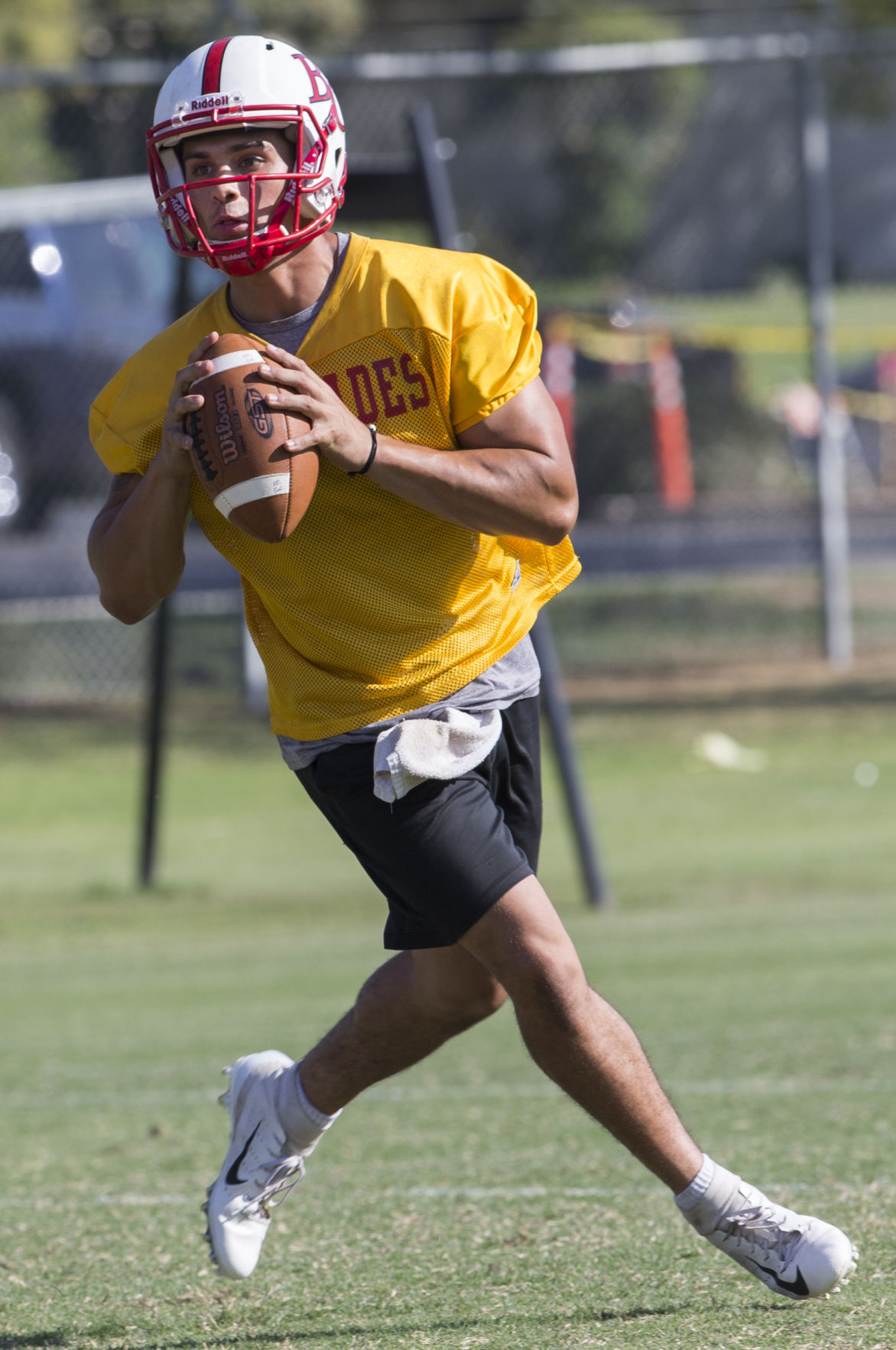 After 5year hiatus, Josh Medina is back in football as BC's starting