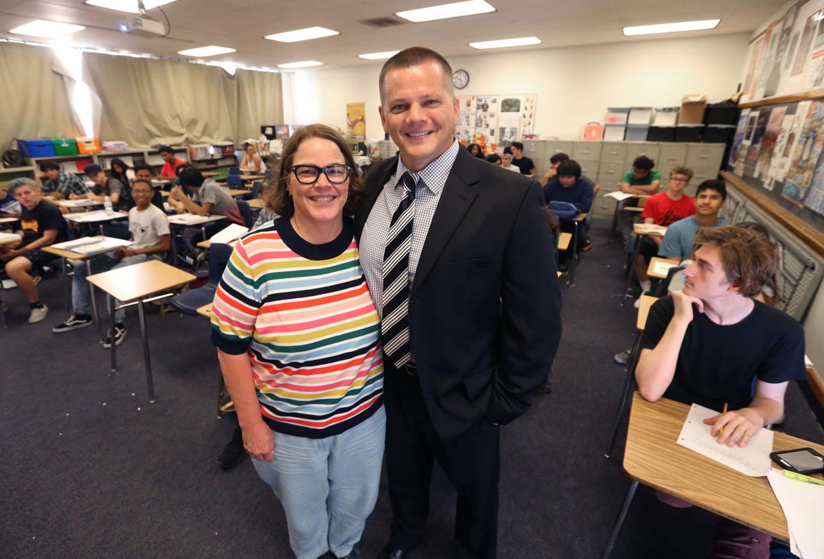 Passing of the torch New principals at Bakersfield, West ready for