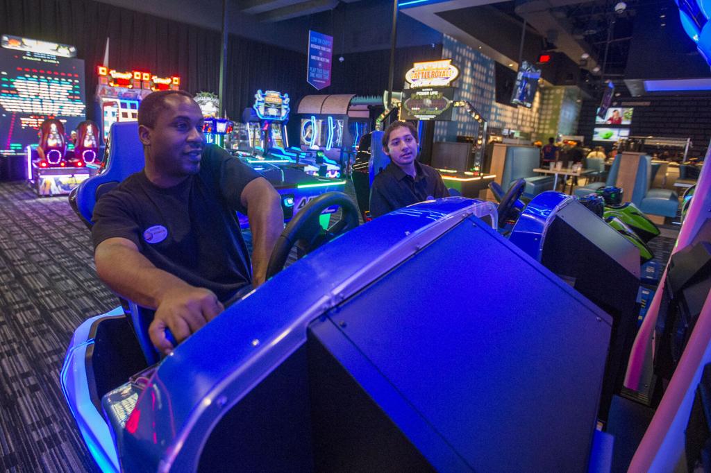 Watch Football games at Dave & Buster's near you