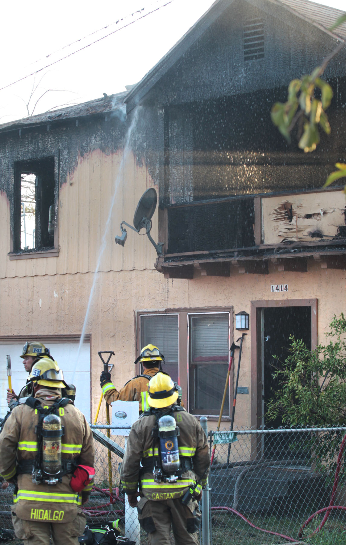 Structure Fire on Miller Street Photo Gallery