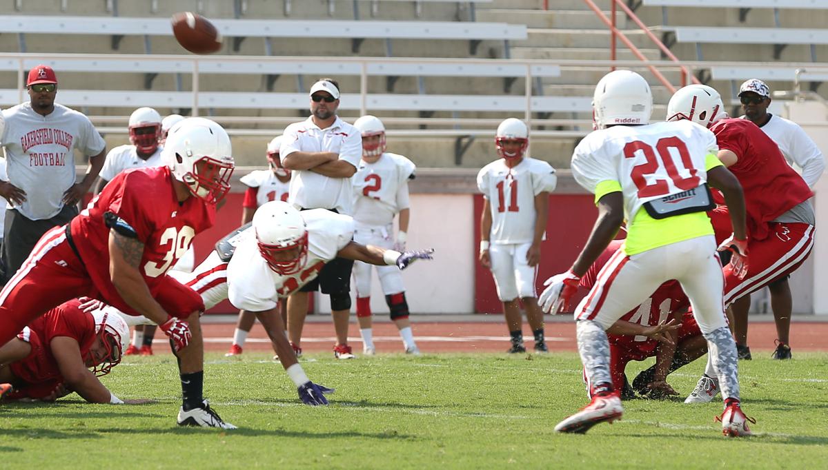 Bakersfield College Renegades Football Scrimmage Game, Saturday