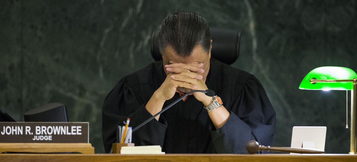 PHOTO GALLERY Judge John Brownlee during the trial of Sabrina Limon