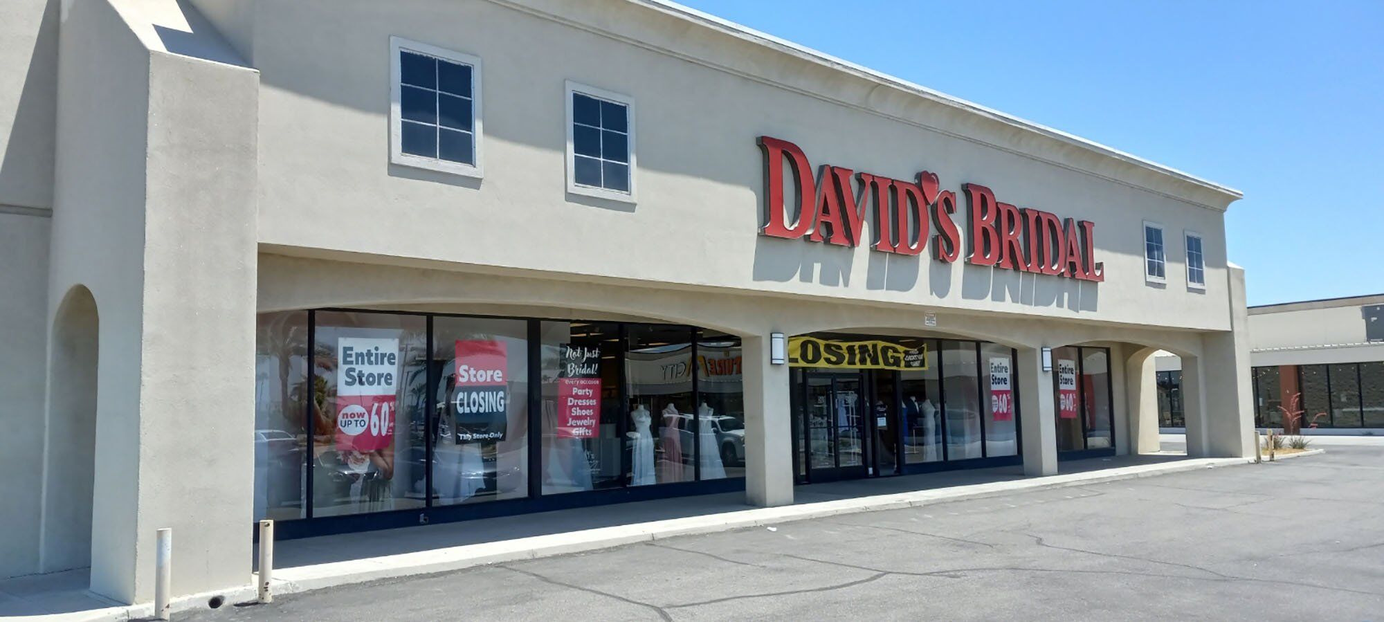 Clearance hot sale david's bridal