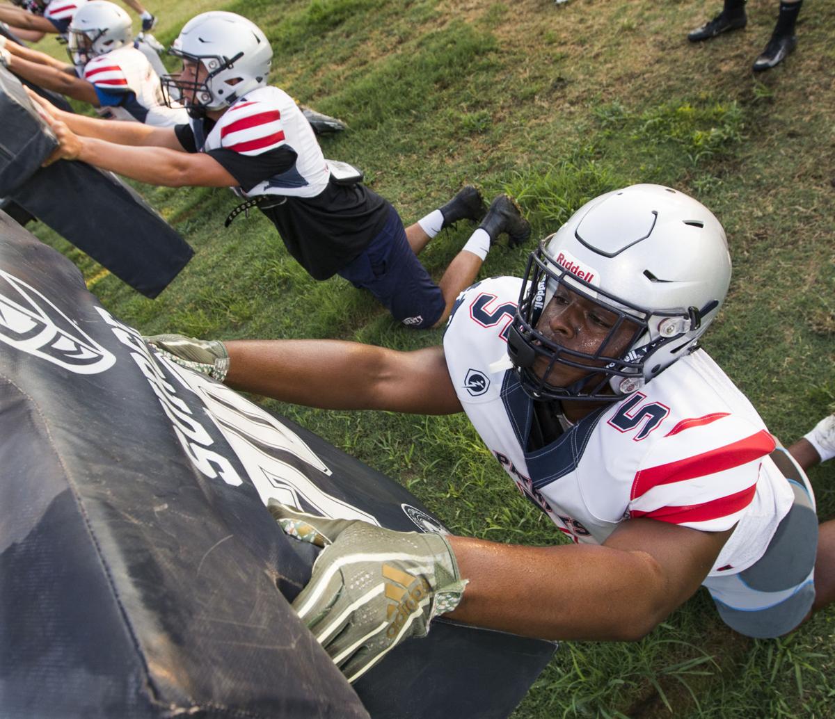 Liberty Football Preview Patriots Look Strong Up Front In Run