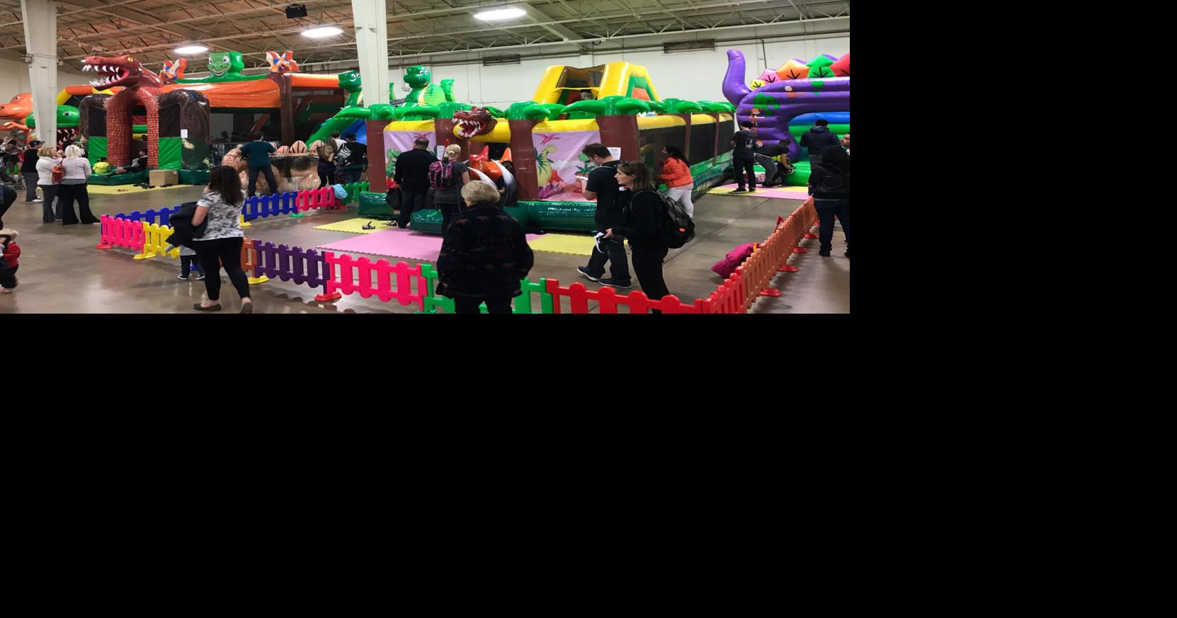Dinosaur bounce houses