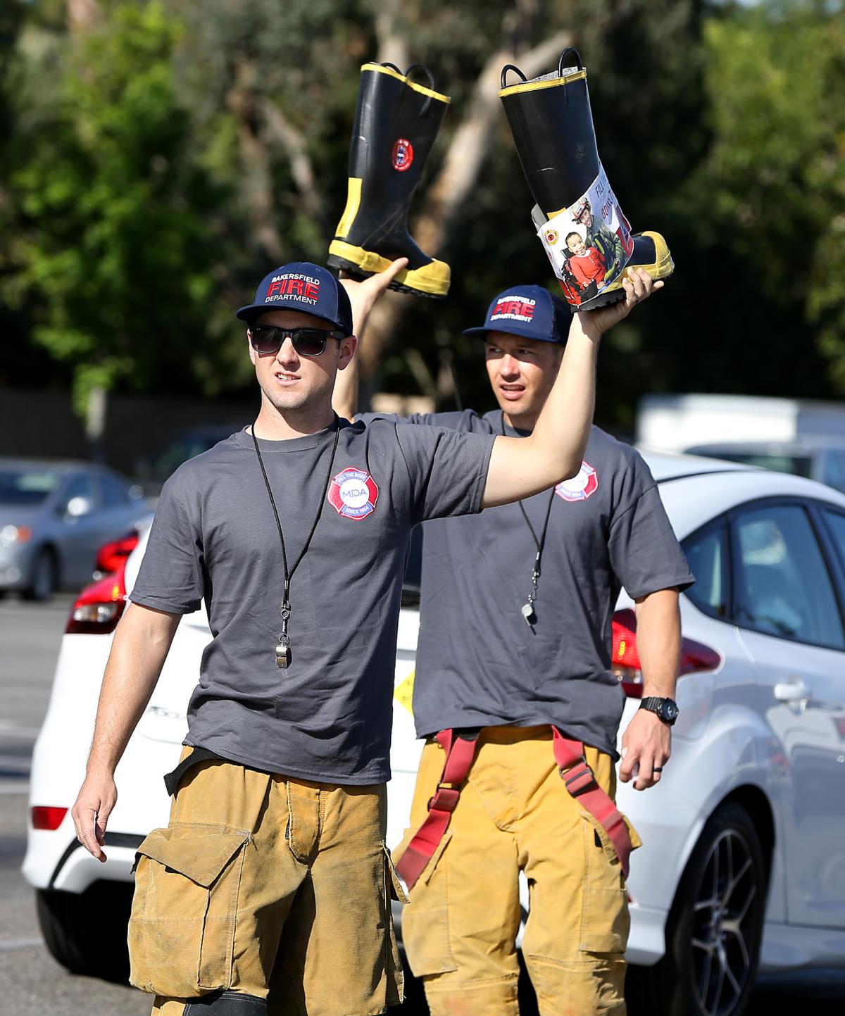 Bakersfield Firefighters FilltheBoot for MDA Annual Fundraiser